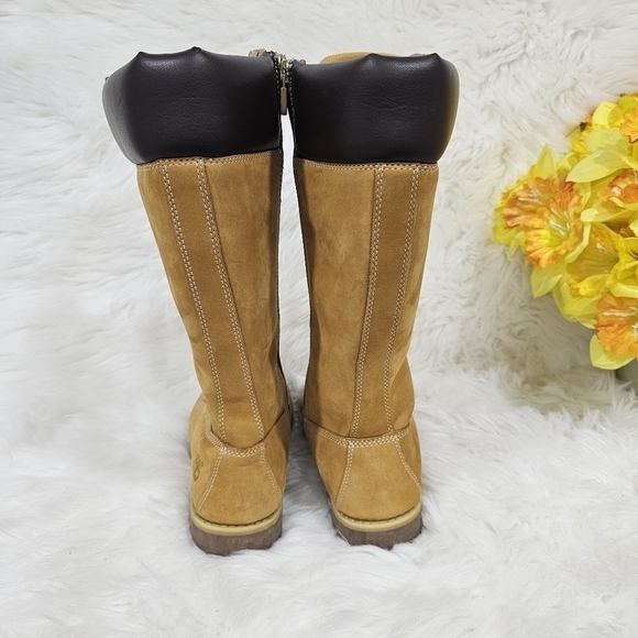 Timberland women/girls sz.5 Tall Boot tan/brown - Picture 8 of 10
